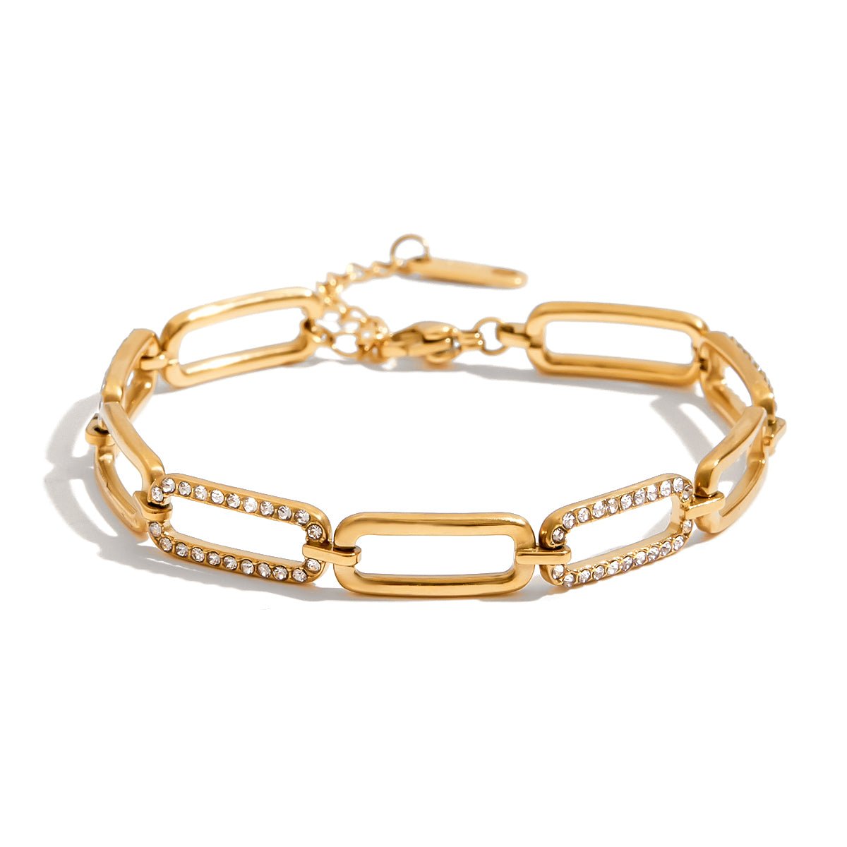 Julisse Link Bracelet | 18K Gold-Plated – OhKlassy