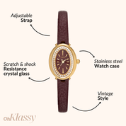 Livia | Leather Gold