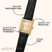 Solene | Leather Gold