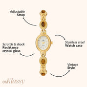 Eloise | Gold White