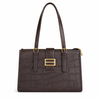Clara Sac fourre-tout Croc marron