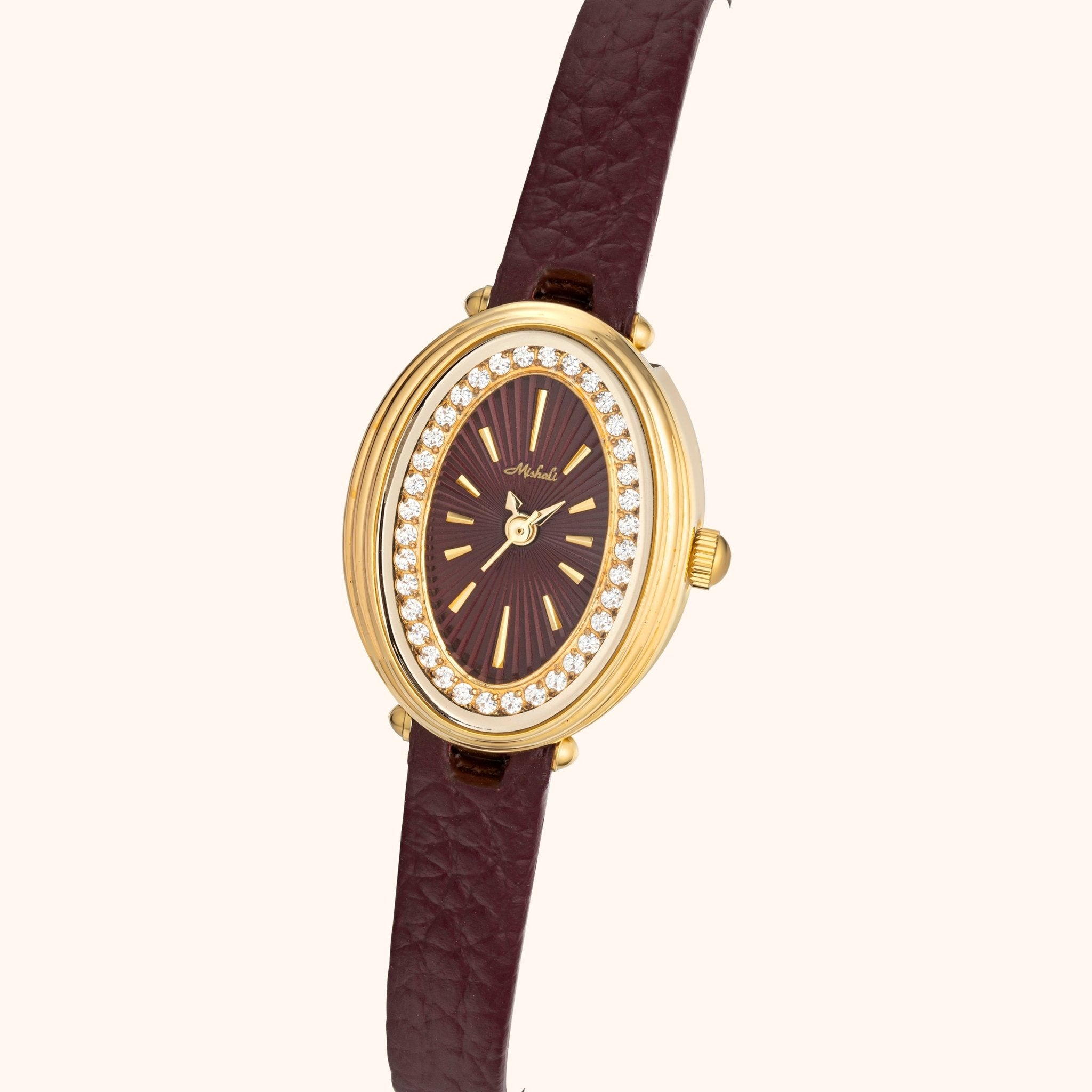Livia | Leather Gold