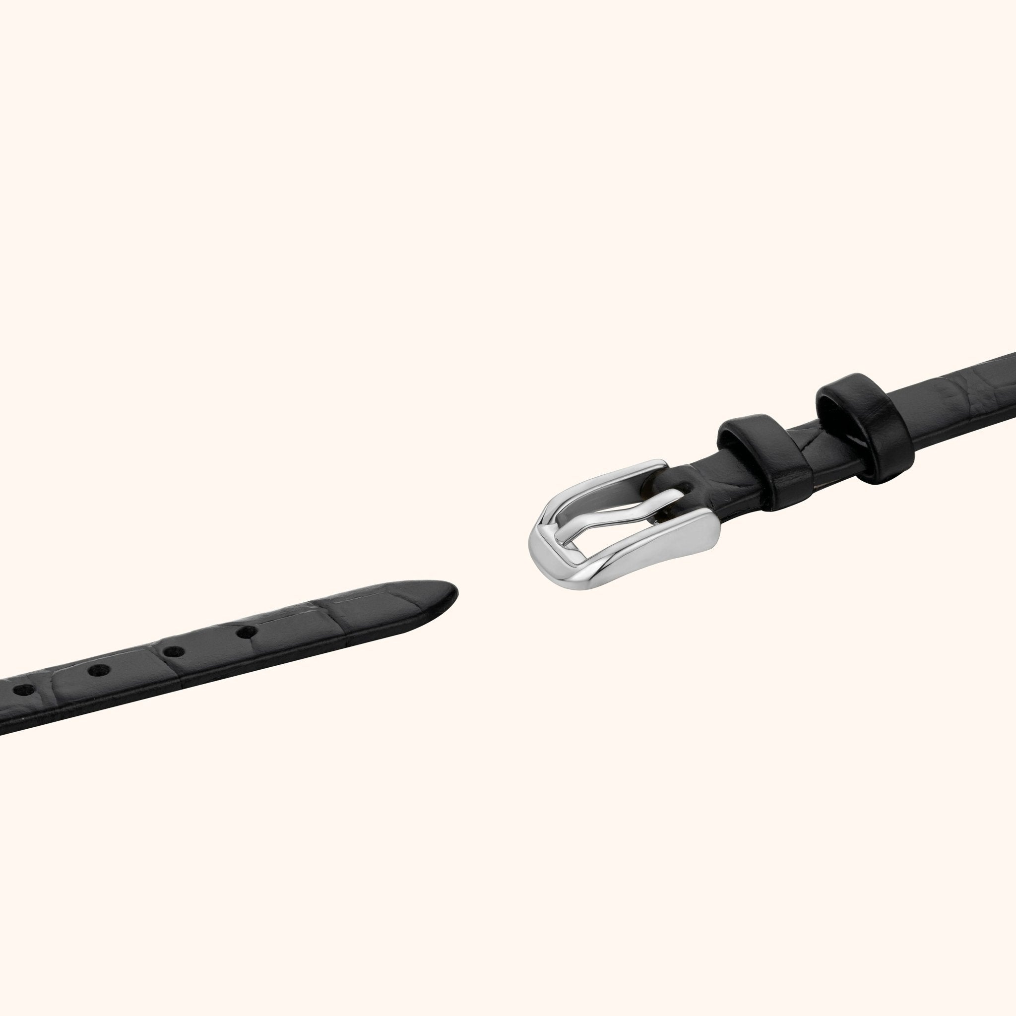 Vespera | Leder Silber