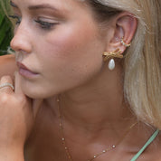 Calliope Drop Earrings | 18K Gold-Plated
