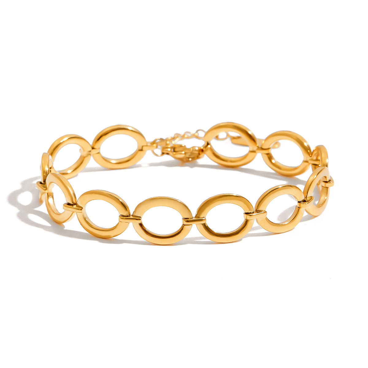 Maren Loop Bracelet | 18K Gold-Plated