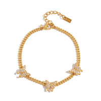 Bracciale Maribelle Butterfly | Placcato in oro 18 carati