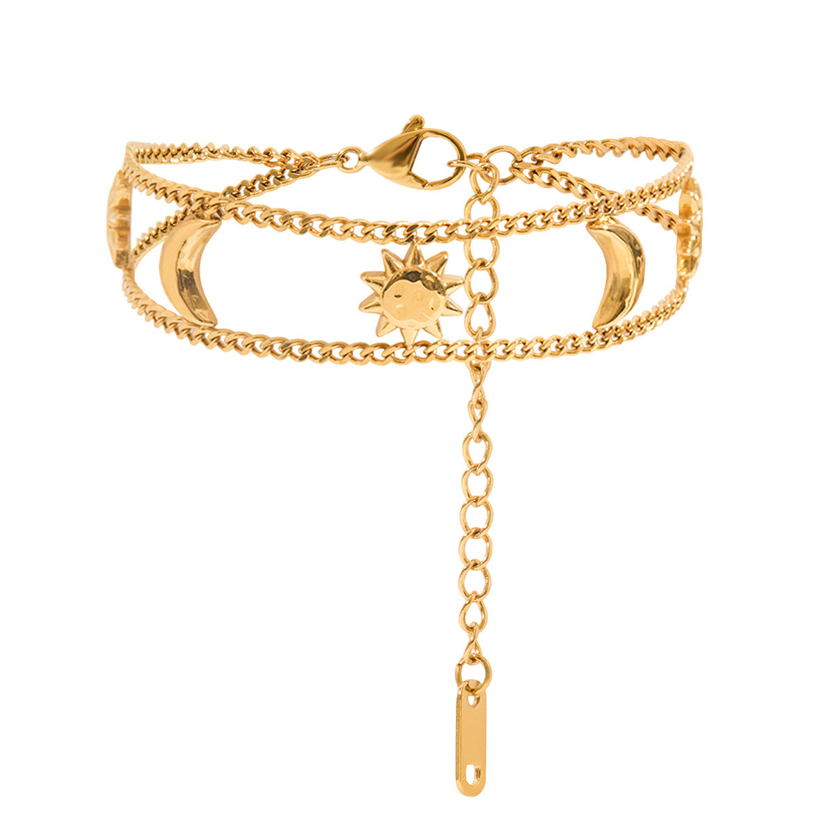 Astra Luna Bracelet | 18K Gold-Plated