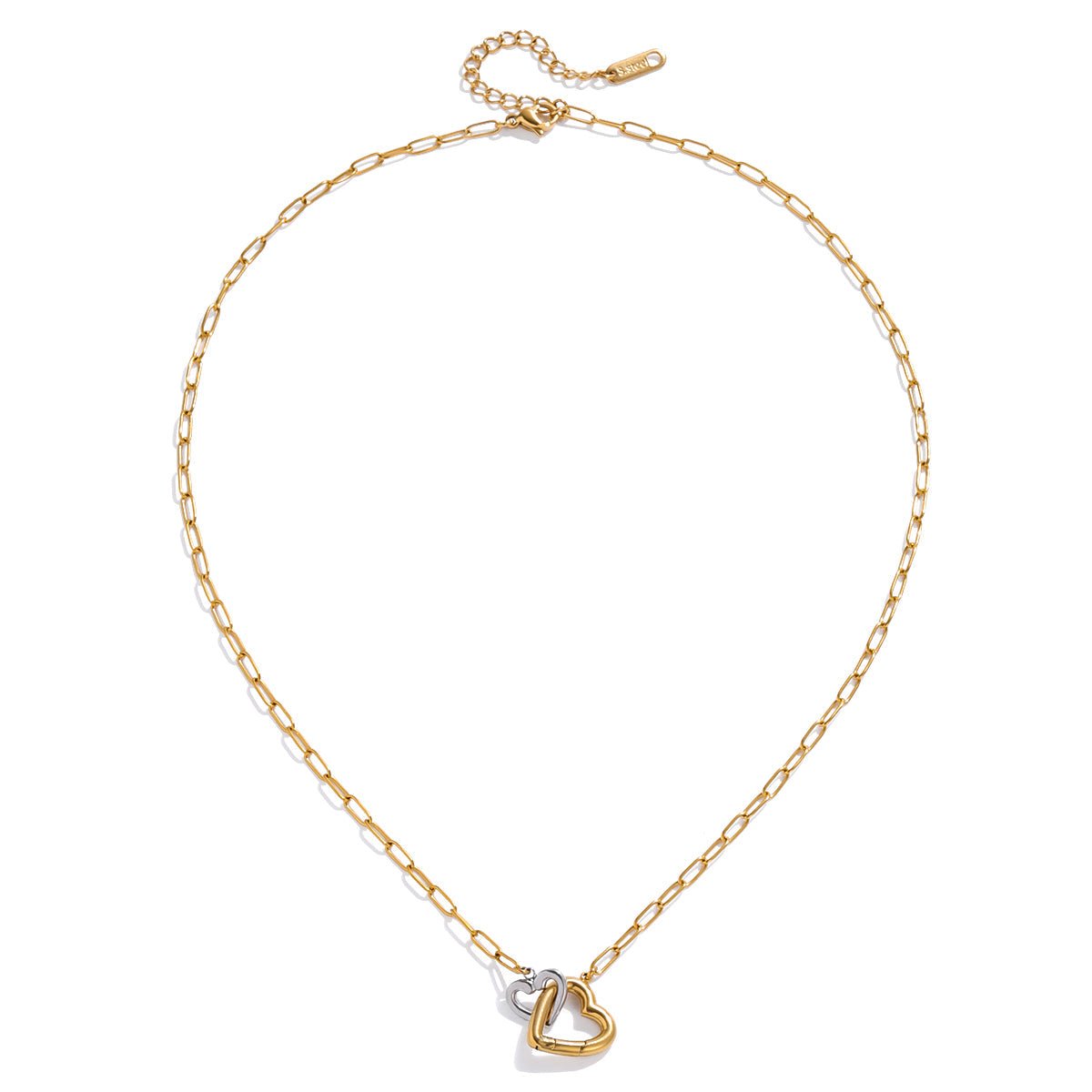Kaylani Heart Chain Necklace – OhKlassy