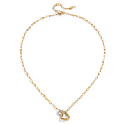 Kaylani Heart Chain Necklace