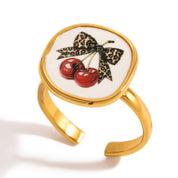 Sabriel Signet Ring | 18K Gold-Plated