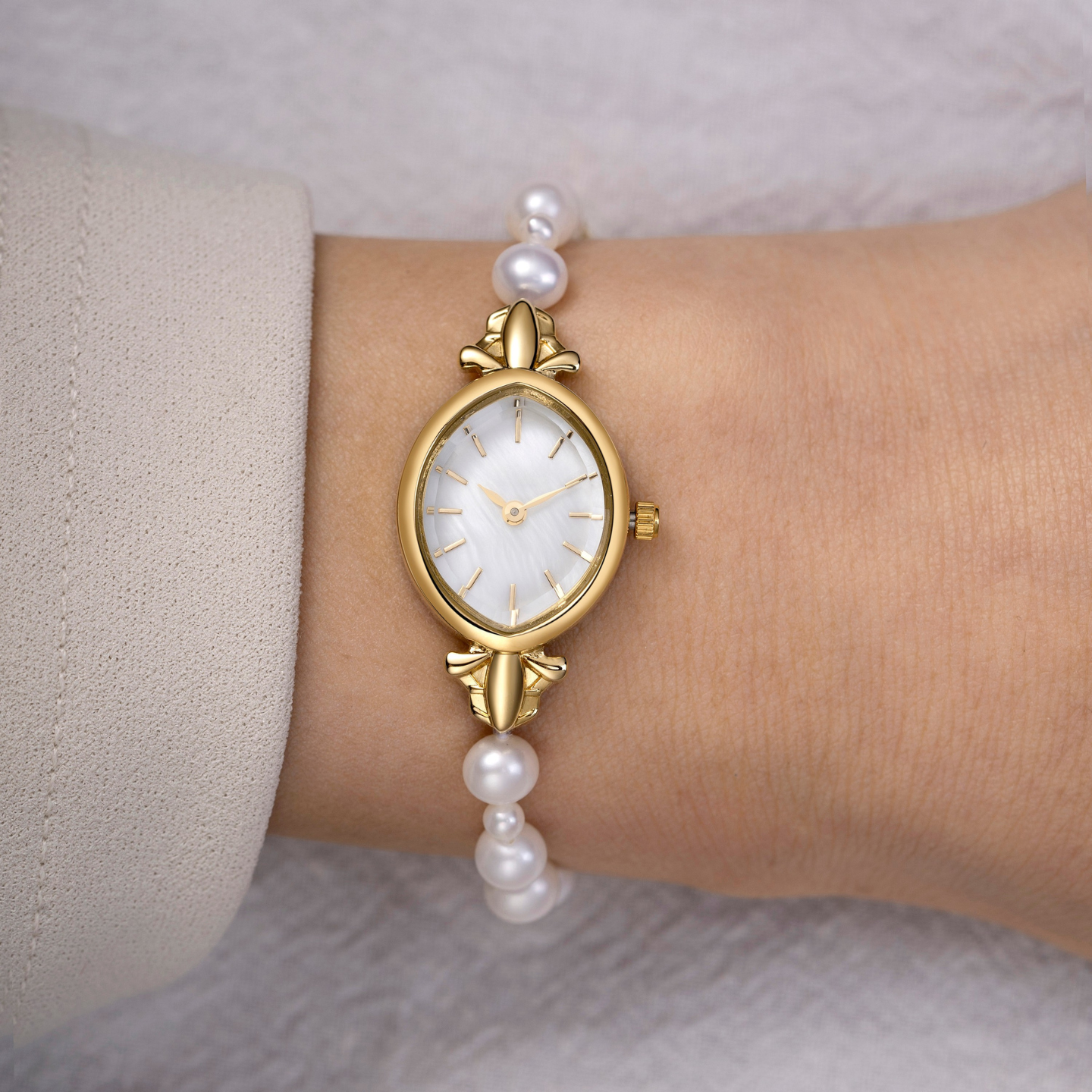 Nina | Pearl Gold