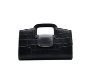 Colette Croc Mini Bag Black