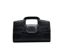 Colette Croc Mini-tas Zwart