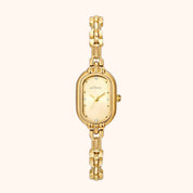 OhKlassy Amara Gold women's vintage-inspired watch, front view