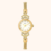 OhKlassy Anastasia Gold women's vintage-inspired watch, front view