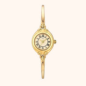 OhKlassy Emma Gold women's vintage-inspired watch, front view