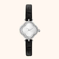 Hannah | Leder Silber
