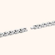 OhKlassy Isara Silver – Vintage-inspirierte Damenuhr, Details zu Armband und Verschluss