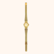 OhKlassy Sienna Gold women's vintage-inspired watch, full length view