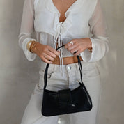 Cherie Bow Bag Schwarz