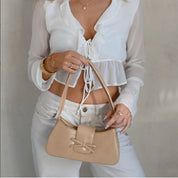 Cherie Bow Bag Silber
