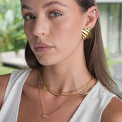 Azelora Ohrmanschette | 18K vergoldet