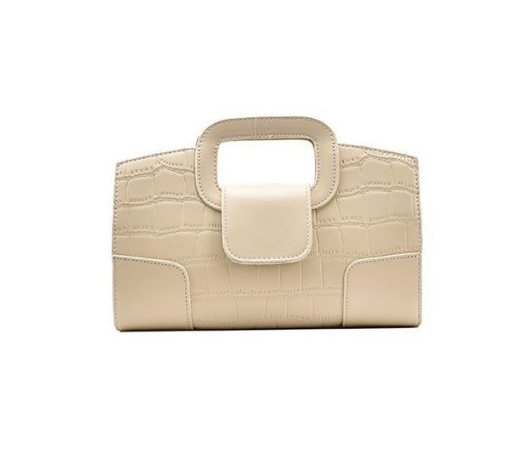 Colette Croc Mini Tasche Creme