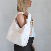 Sac hobo Marise Blanc