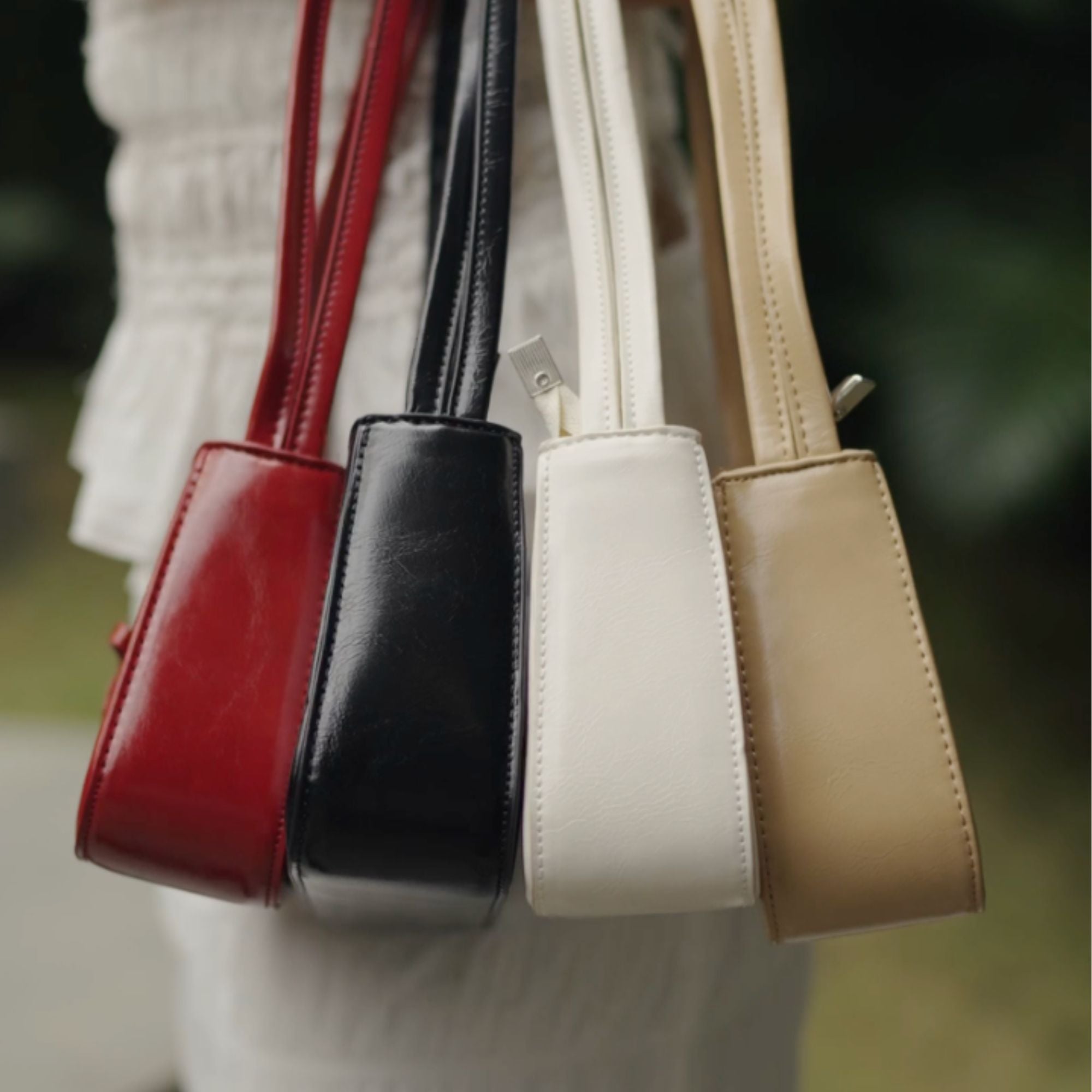 Sac à nœuds Cherie rouge