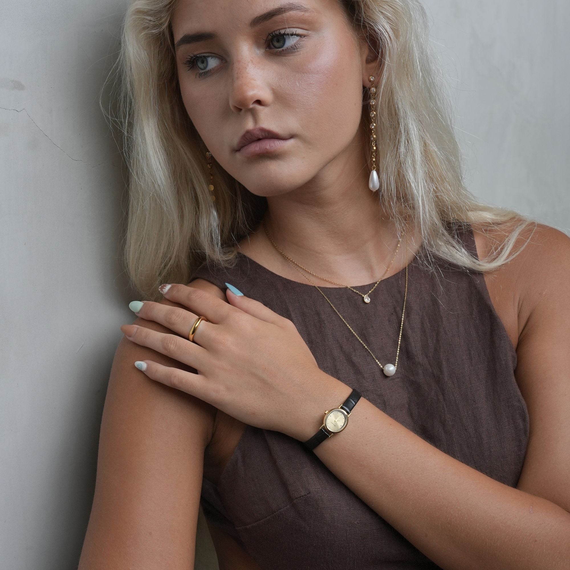 Isabella | Cuir doré