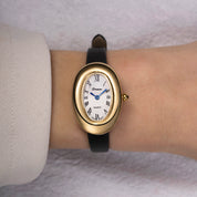 Elvina | Pelle nera Oro