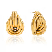 Bella Statement Oorbellen | 18K Goud