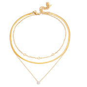 Khloe gelaagde ketting