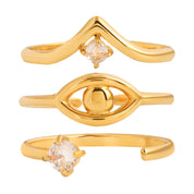 Zelina Stack Ringen | 18K Goud